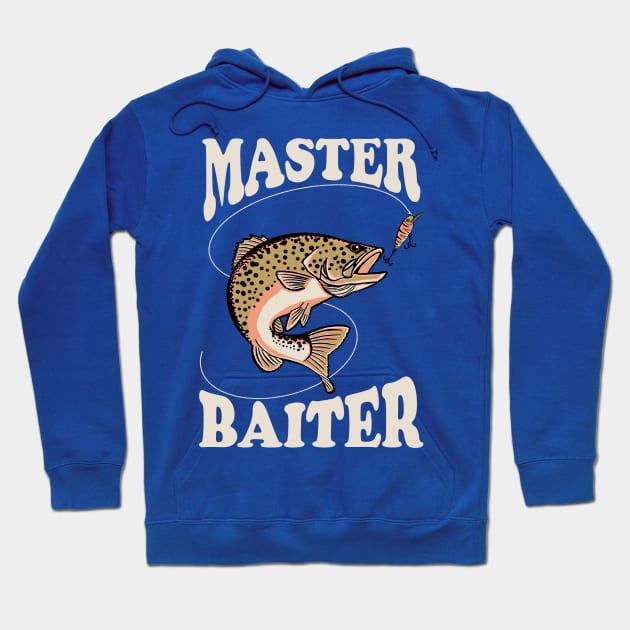 Master Baiter Fishing Hoodie by devilcat.art